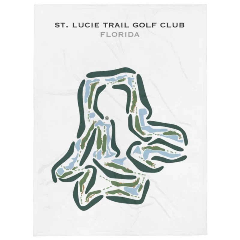 St. Lucie Trail Golf Club, Florida - Printed Golf Courses