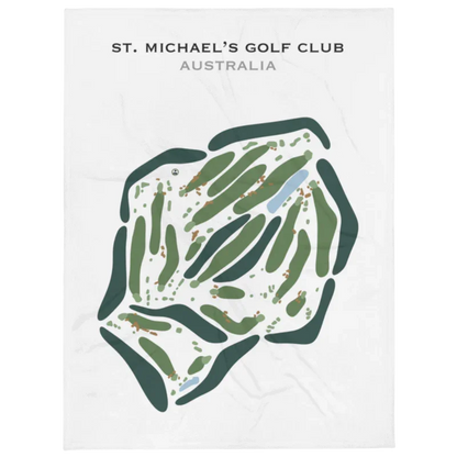 St. Michael's Golf Club, Australia - Printed Golf Courses