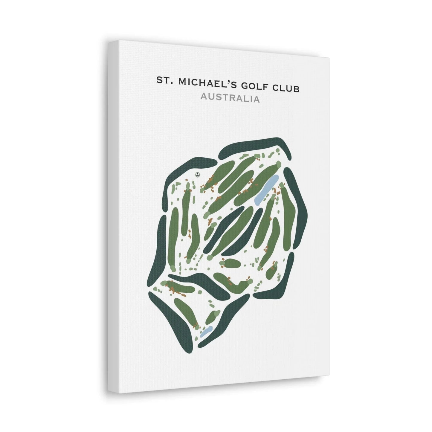 St. Michael's Golf Club, Australia - Printed Golf Courses