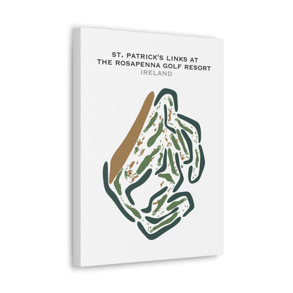 St Patrick's Links at The Rosapenna Golf Resort, Ireland - Printed Golf Courses