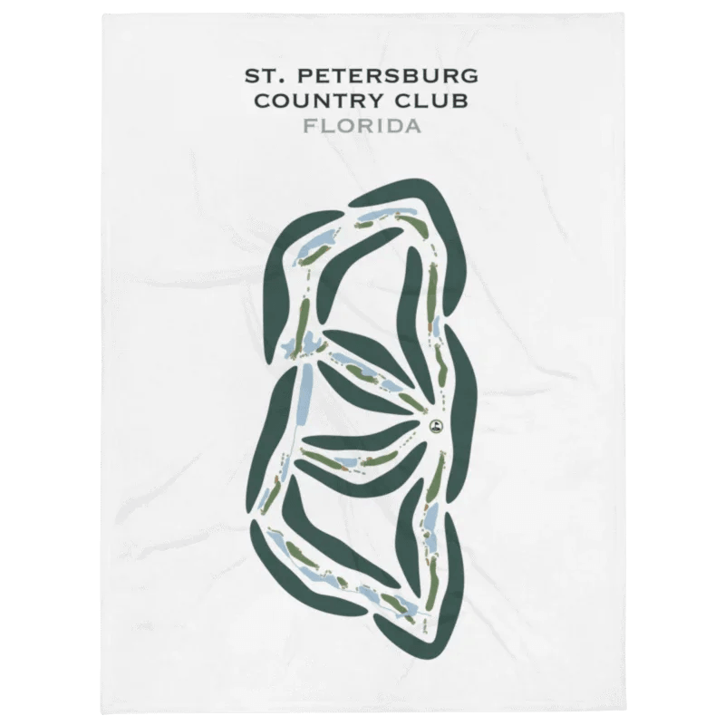 St. Petersburg Country Club, Florida - Printed Golf Courses