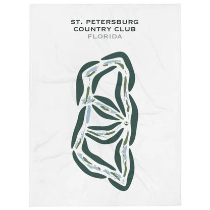 St. Petersburg Country Club, Florida - Printed Golf Courses