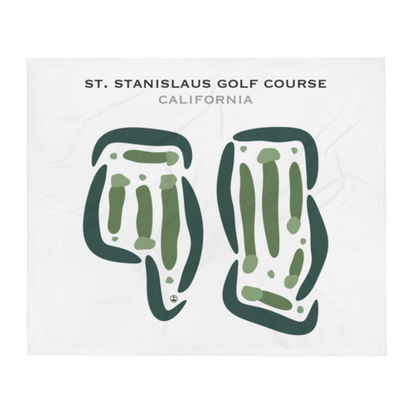 St. Stanislaus Golf Course, California - Printed Golf Courses