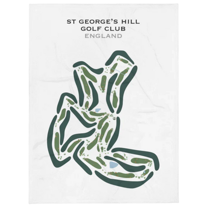 St George's Hill Golf Club, England - Printed Golf Courses