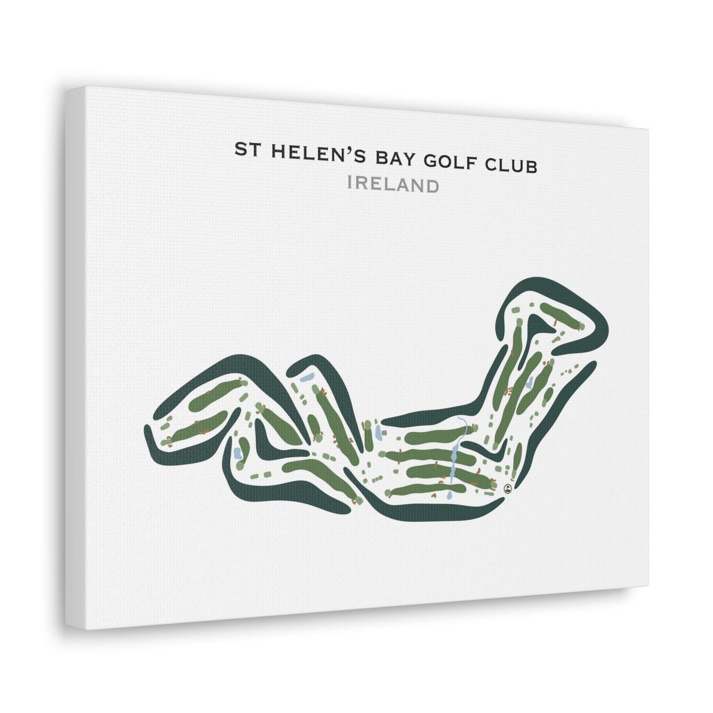 St. Helen's Bay Golf Club, Ireland - Printed Golf Courses