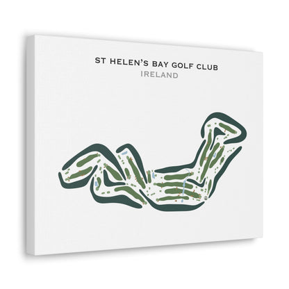St. Helen's Bay Golf Club, Ireland - Printed Golf Courses