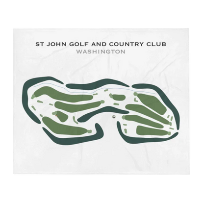 St. John Golf & Country Club, Washington - Printed Golf Courses