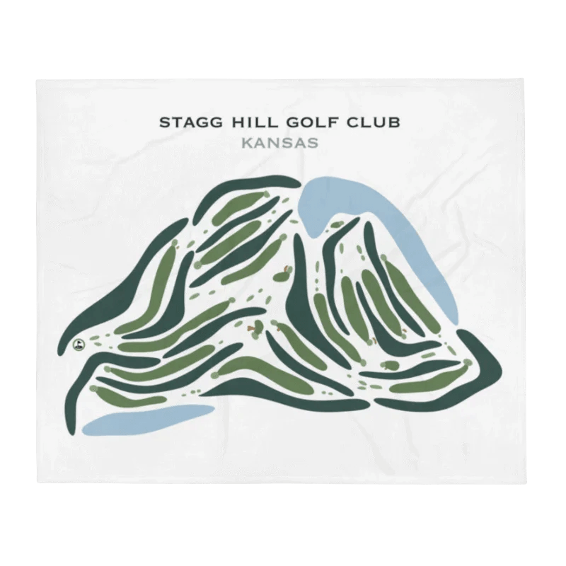 Stagg Hill Golf Club, Kansas - Printed Golf Courses