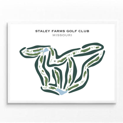 Staley Farms Golf Club, Missouri - Printed Golf Courses