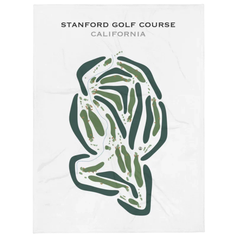 Stanford Golf Course, California - Printed Golf Courses