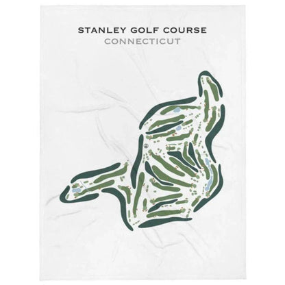 Stanley Golf Course, Connecticut - Printed Golf Course
