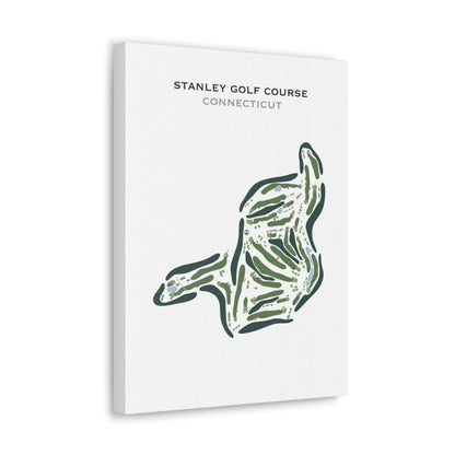 Stanley Golf Course, Connecticut - Printed Golf Course
