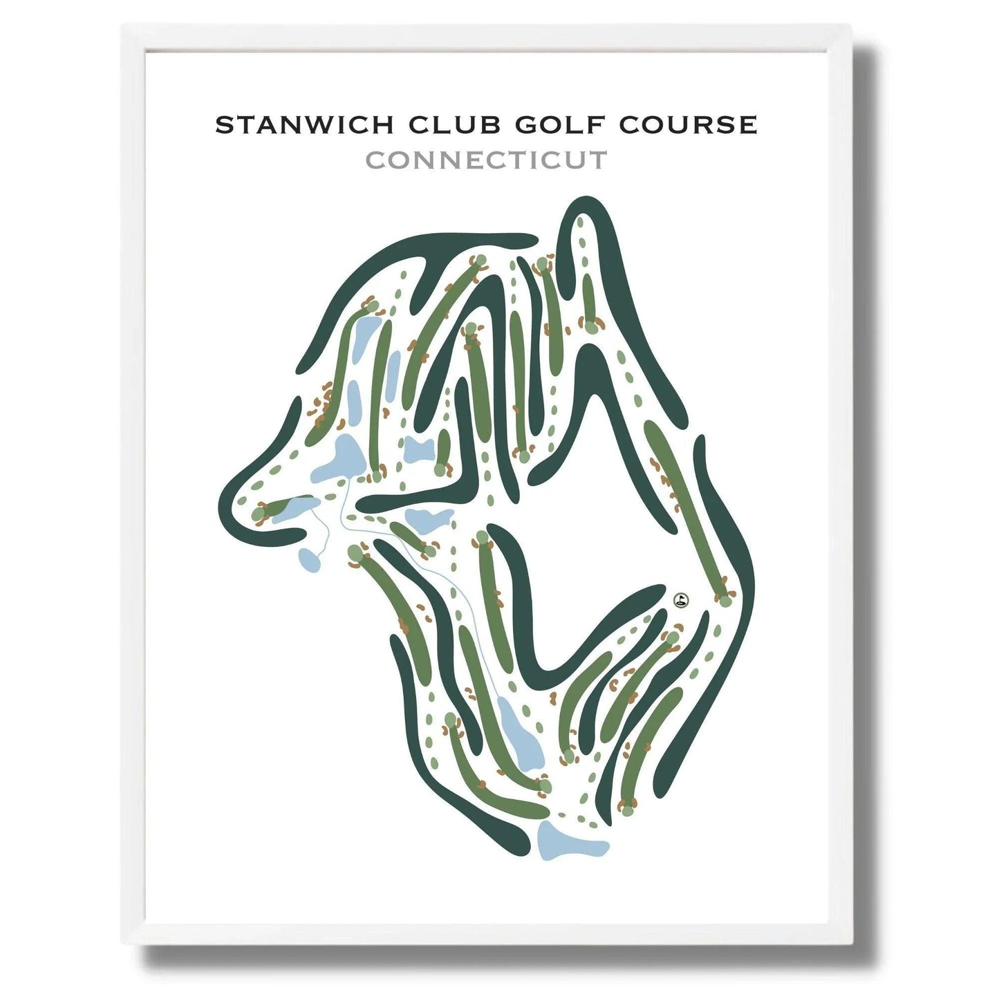 Stanwich Club, Connecticut - Printed Golf Courses