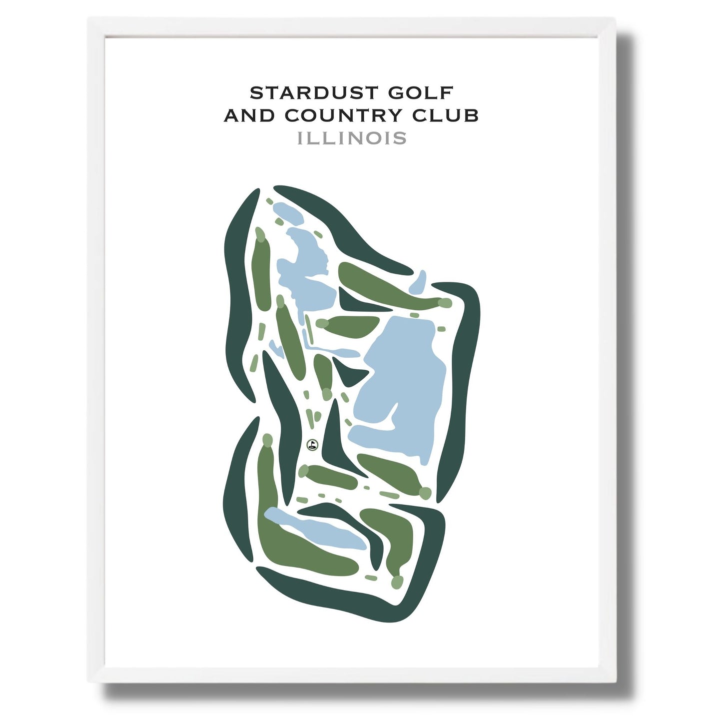 Stardust Golf & Country Club, Illinois - Printed Golf Courses