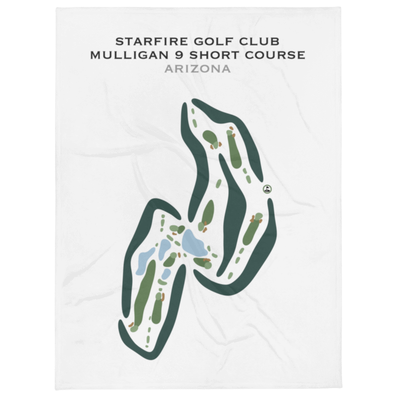 Starfire Golf Club - The Mulligan 9 Short Course, Arizona - Printed Golf Courses