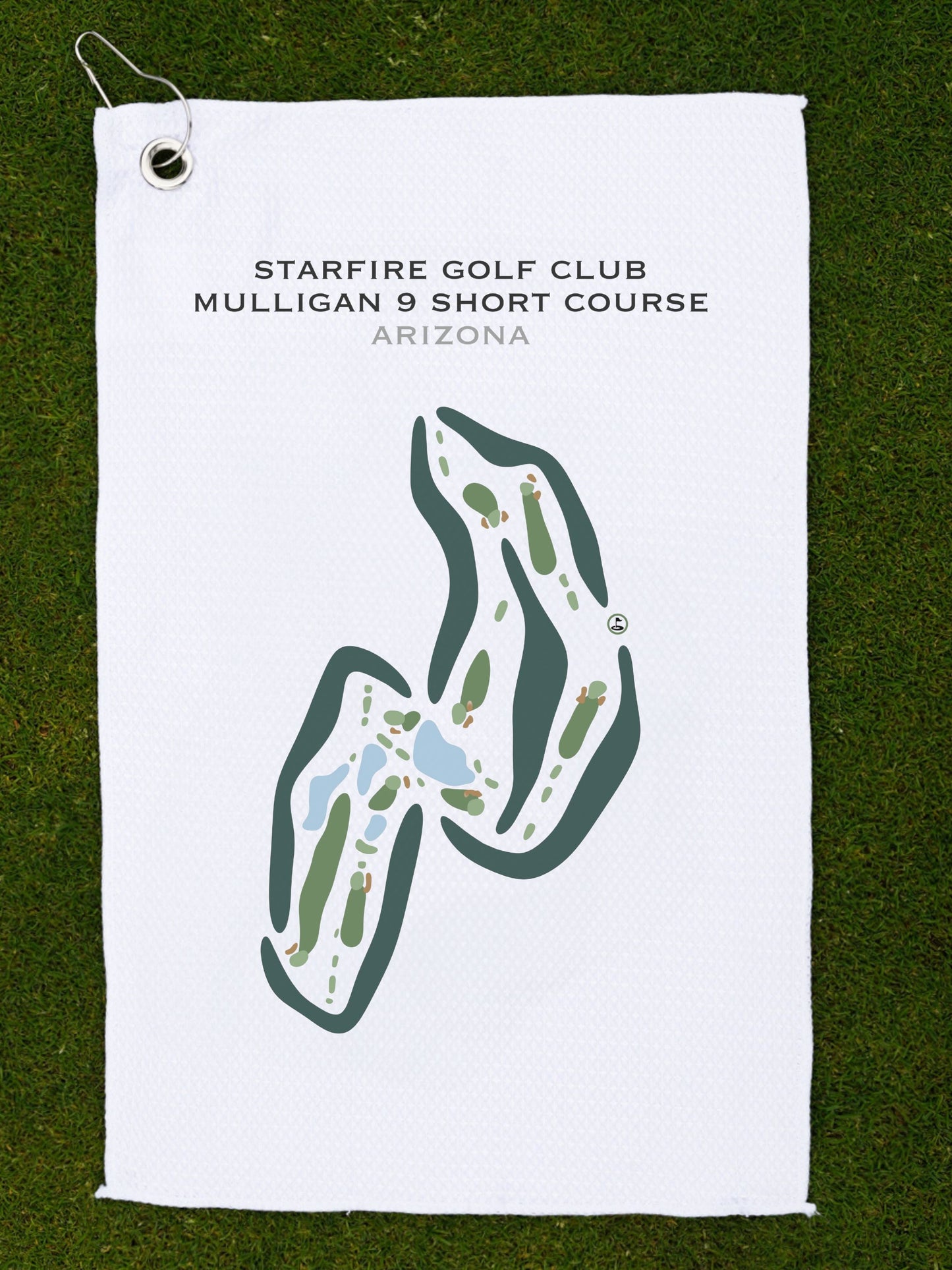 Starfire Golf Club - The Mulligan 9 Short Course, Arizona - Printed Golf Courses