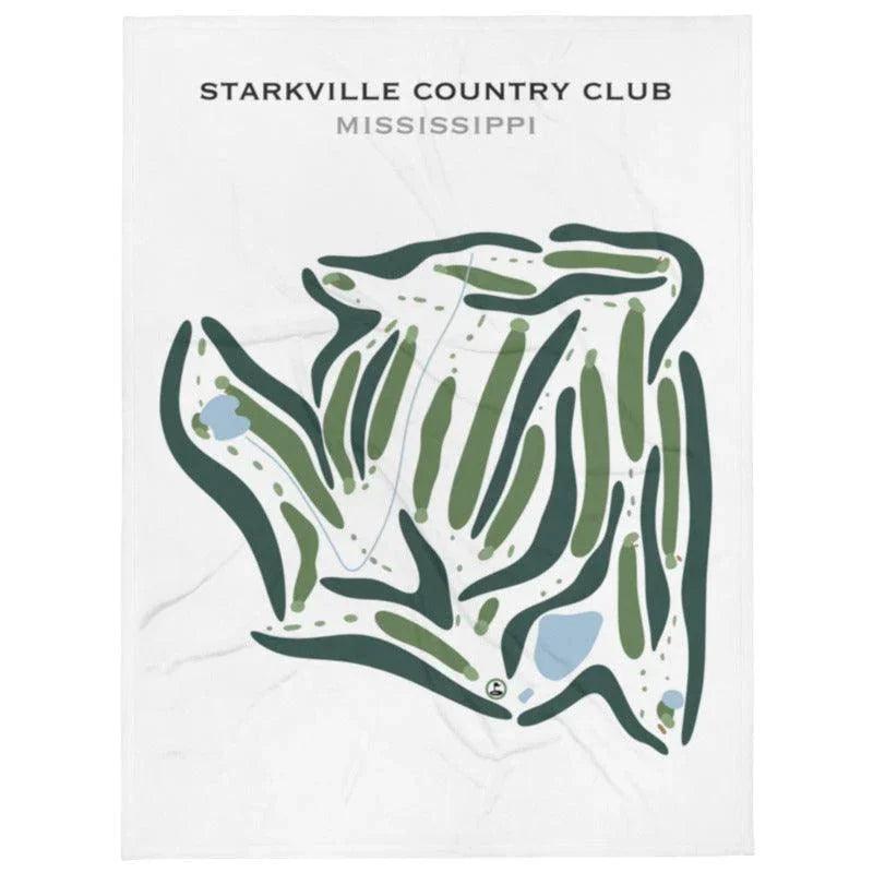 Starkville Country Club, Mississippi - Printed Golf Courses