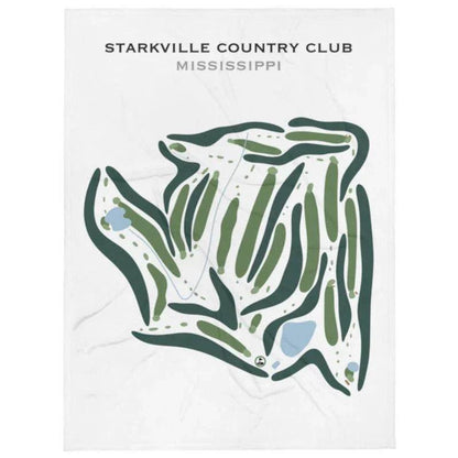 Starkville Country Club, Mississippi - Printed Golf Courses