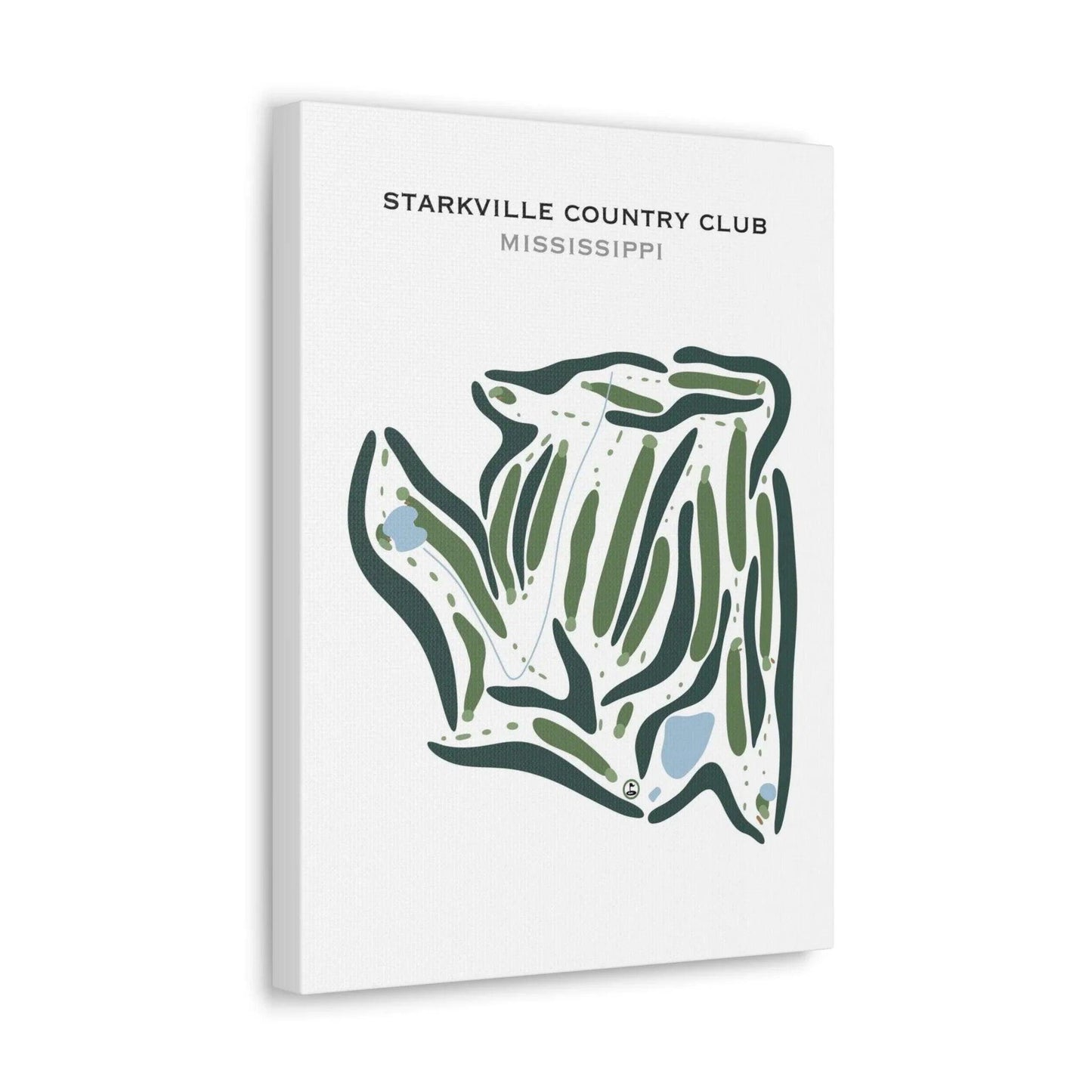 Starkville Country Club, Mississippi - Printed Golf Courses