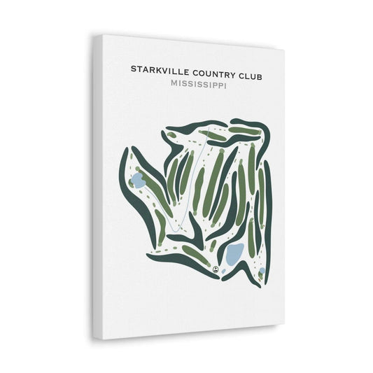 Starkville Country Club, Mississippi - Printed Golf Courses