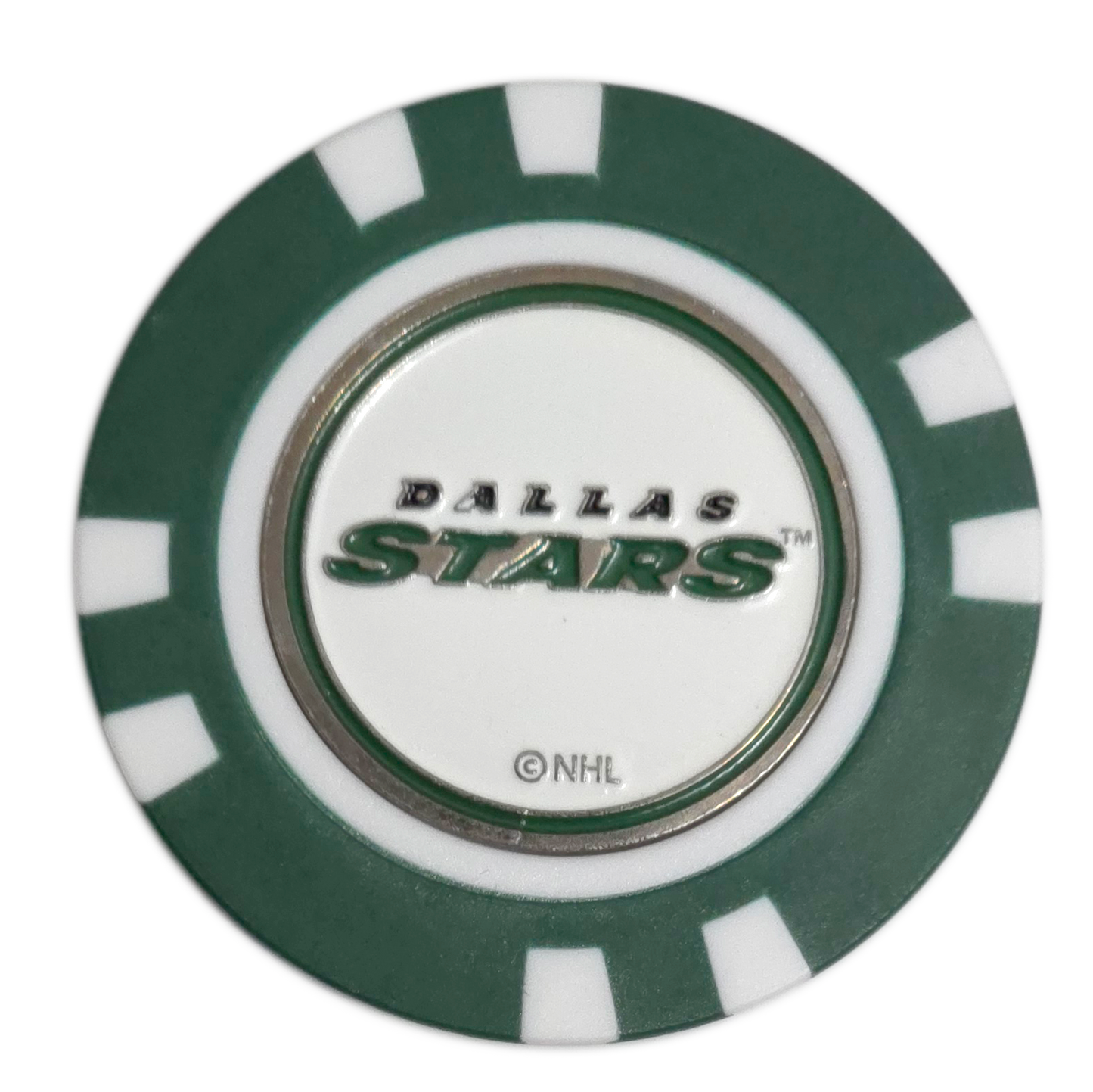 Officially Licensed Dallas Stars Poker Chip Ball Marker