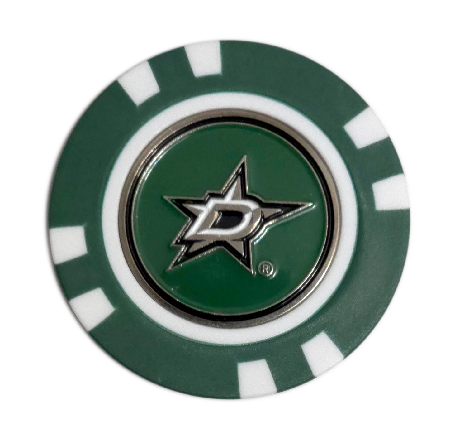Officially Licensed Dallas Stars Poker Chip Ball Marker