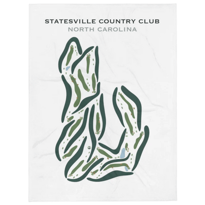 Statesville Country Club, North Carolina - Printed Golf Courses