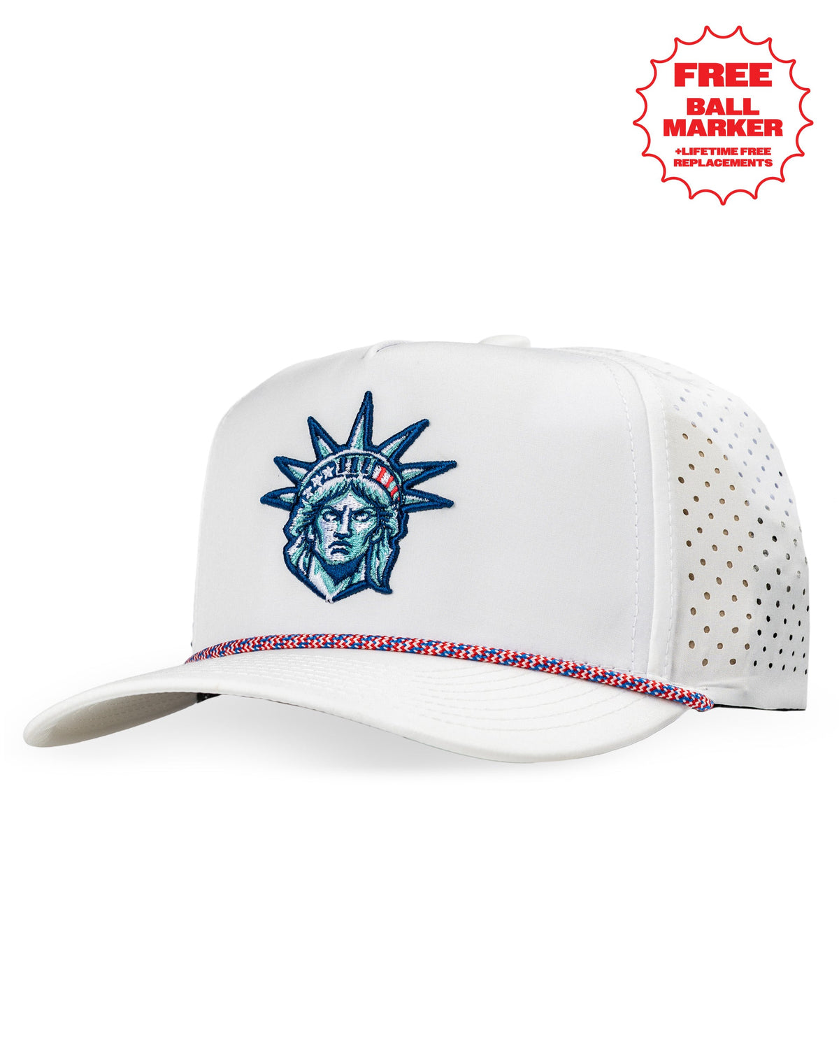 Perforated Rope Hat - Statue of Liberty