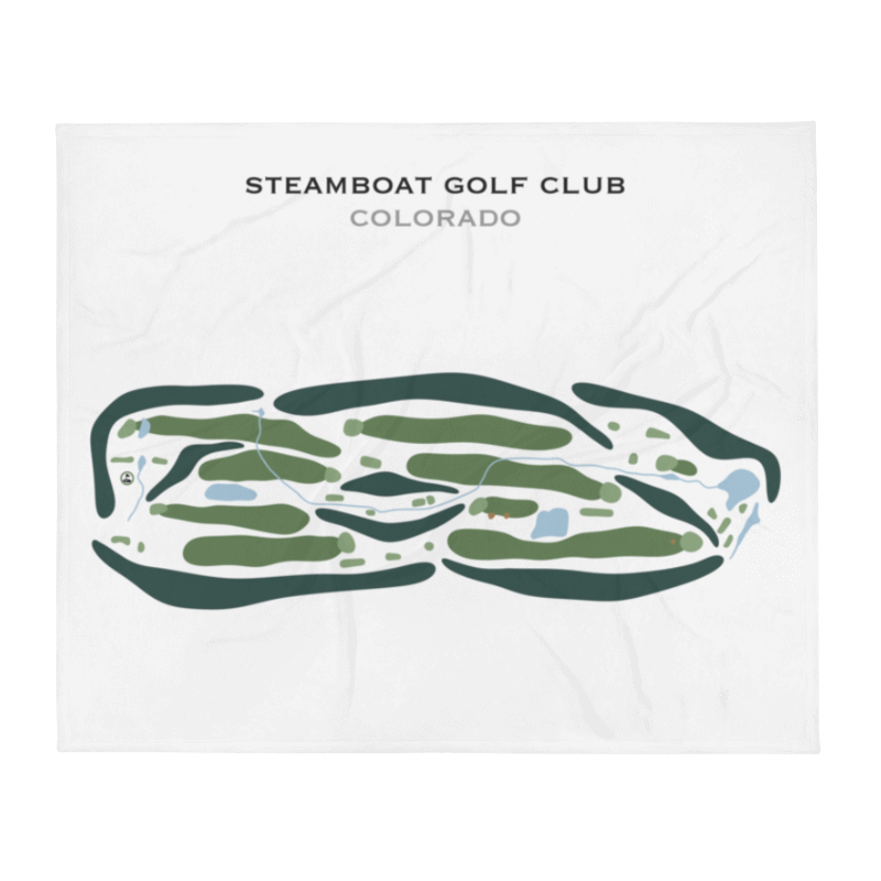 Steamboat Golf Club, Colorado - Printed Golf Courses