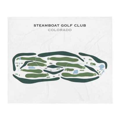Steamboat Golf Club, Colorado - Printed Golf Courses