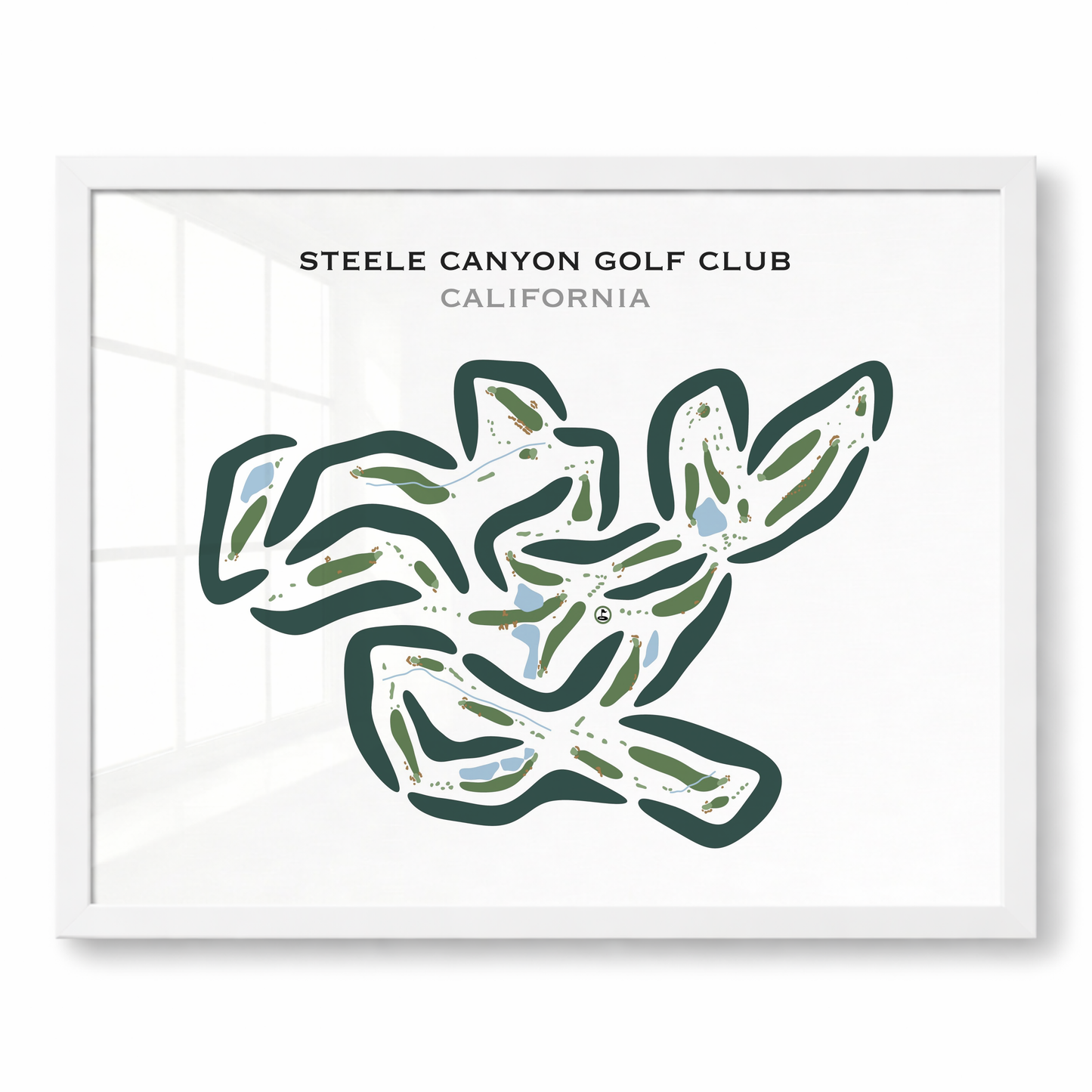Steele Canyon Golf Club, California - Printed Golf Courses