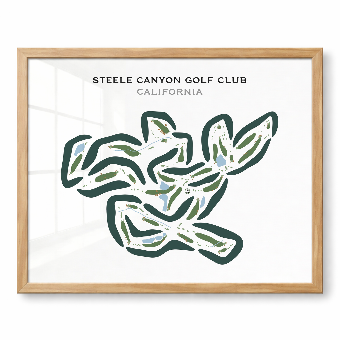 Steele Canyon Golf Club, California - Printed Golf Courses