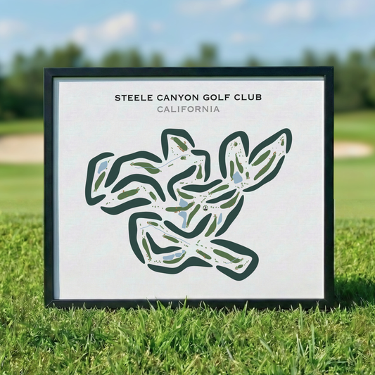 Steele Canyon Golf Club, California - Printed Golf Courses