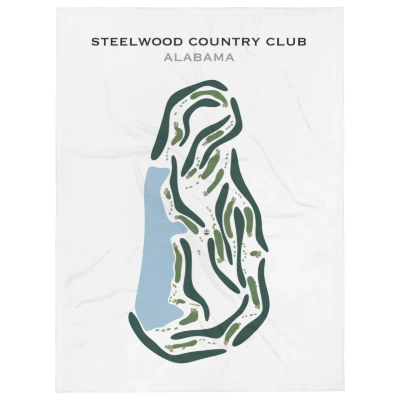 Steelwood Country Club, Alabama - Printed Golf Course