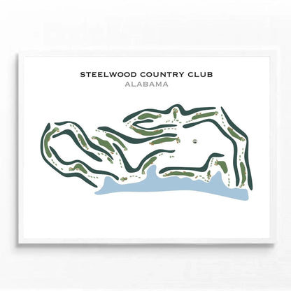 Steelwood Country Club, Alabama - Printed Golf Courses