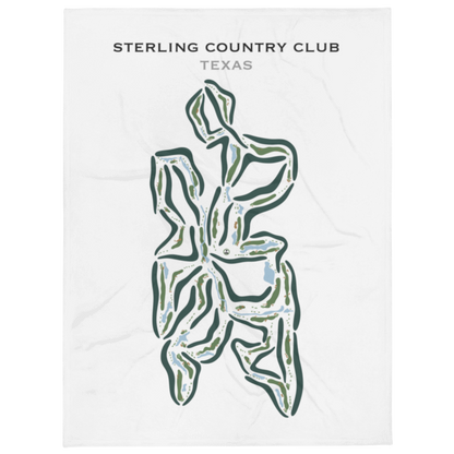 Sterling Country Club, Texas - Printed Golf Courses