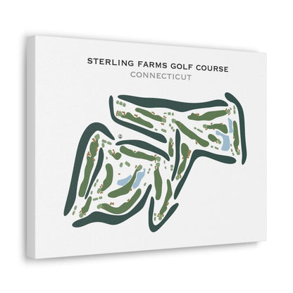Sterling Farms Golf Course, Connecticut - Printed Golf Course