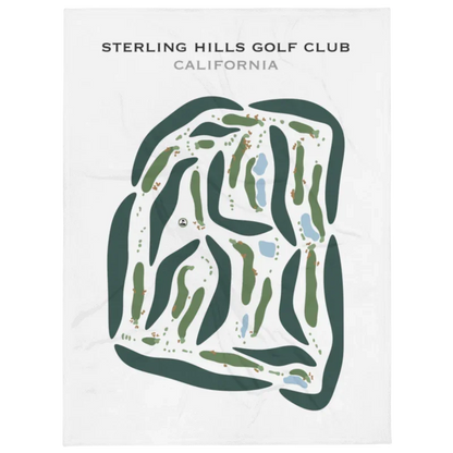 Sterling Hills Golf Club, California - Printed Golf Courses