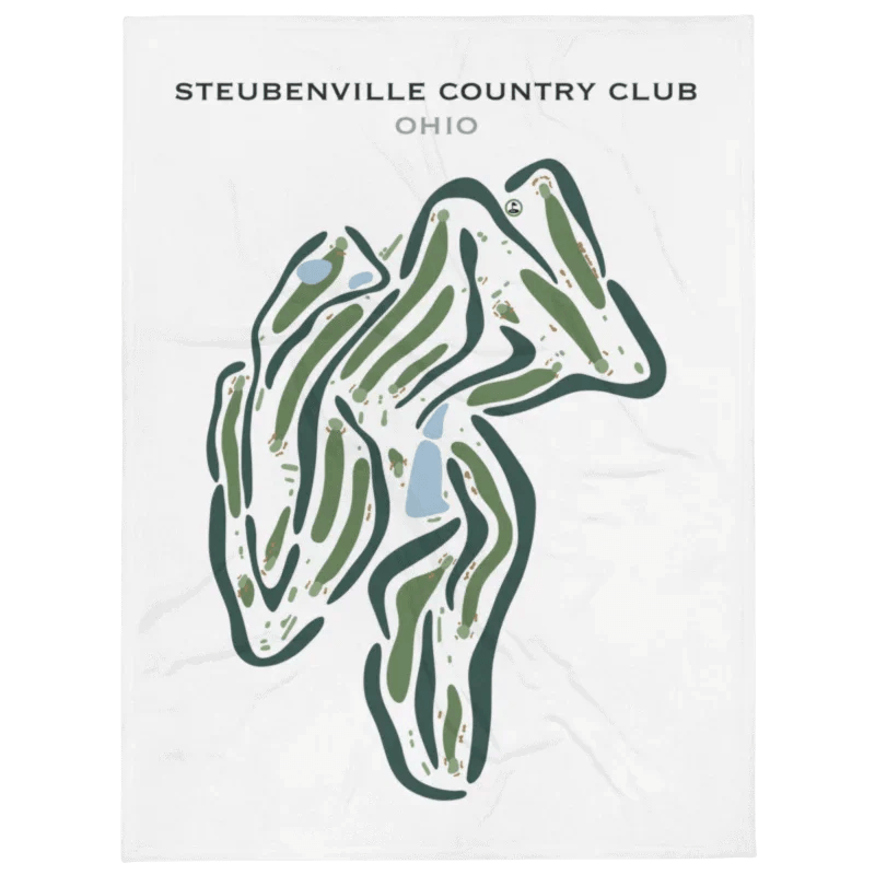 Steubenville Country Club, Ohio - Printed Golf Courses