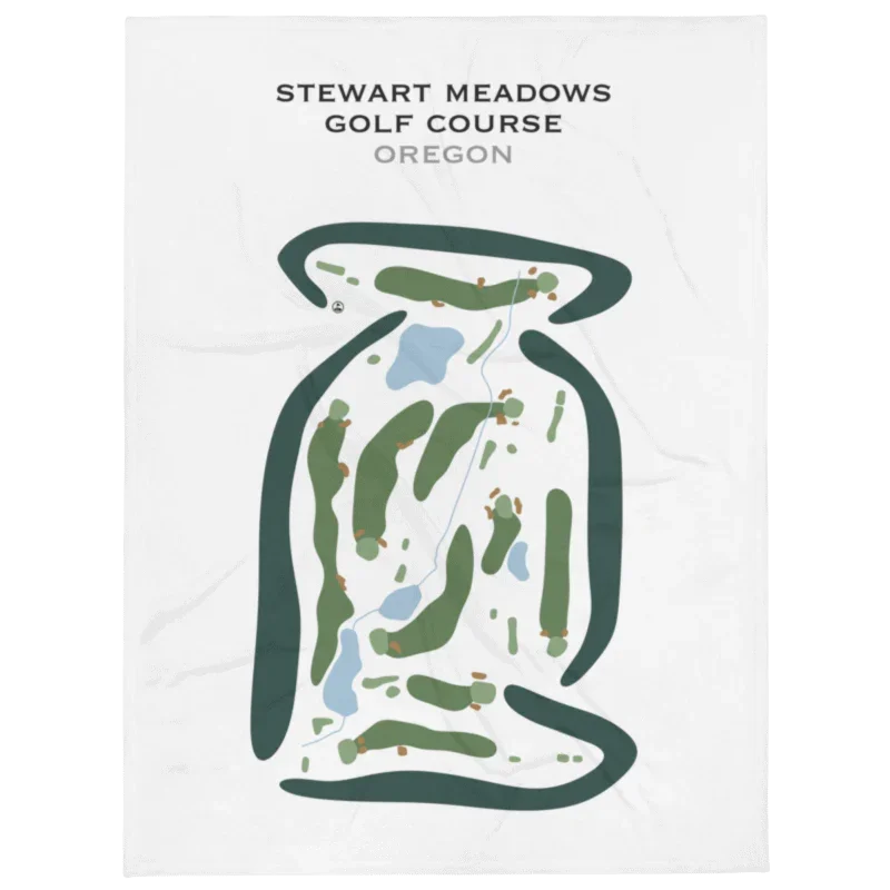 Stewart Meadows Golf Course, Oregon - Printed Golf Courses