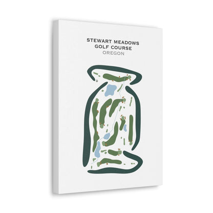 Stewart Meadows Golf Course, Oregon - Printed Golf Courses