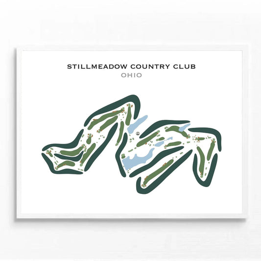 Stillmeadow Country Club, Ohio - Printed Golf Courses
