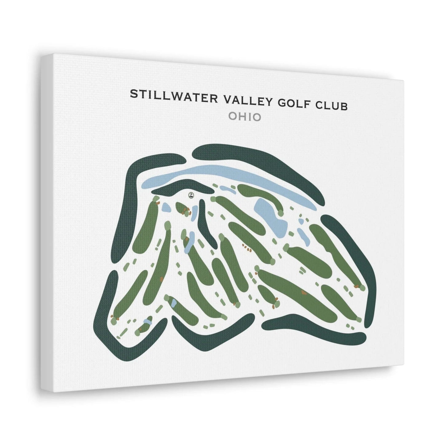 Stillwater Valley Golf Club, Ohio - Printed Golf Courses