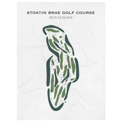 Stoatin Brae Golf Course, Michigan - Printed Golf Courses