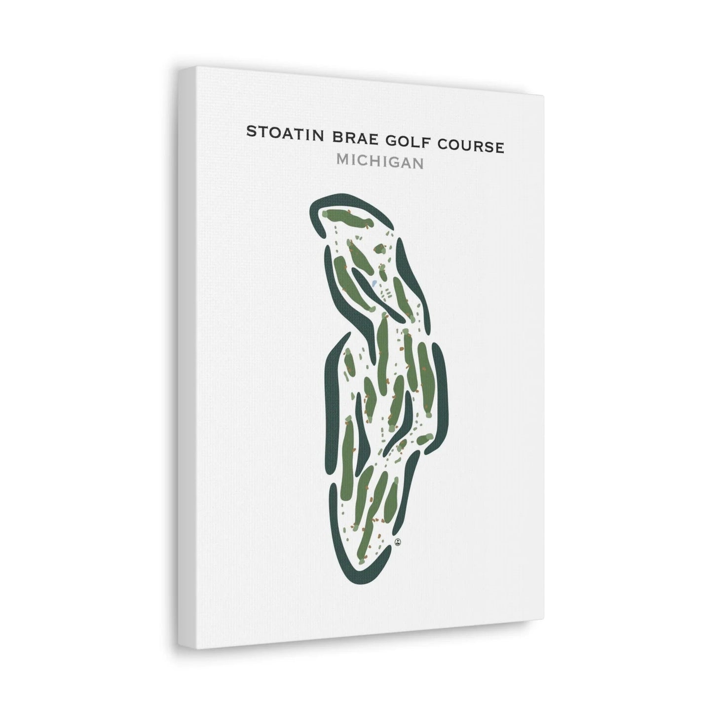 Stoatin Brae Golf Course, Michigan - Printed Golf Courses