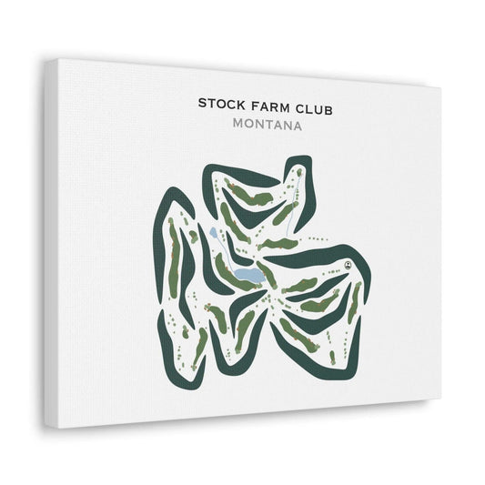 Stock Farm Club, Montana - Printed Golf Courses