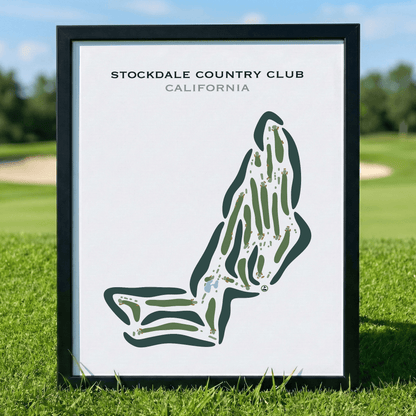 Stockdale Country Club, California - Printed Golf Courses
