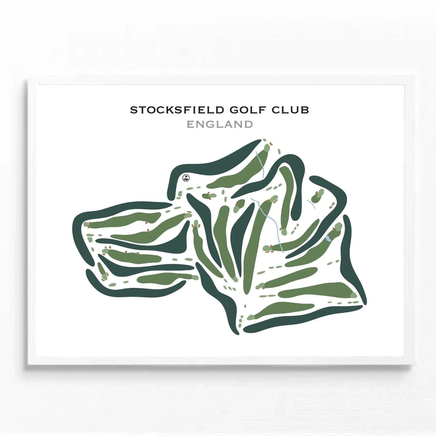 Stocksfield Golf Club, England - Printed Golf Courses