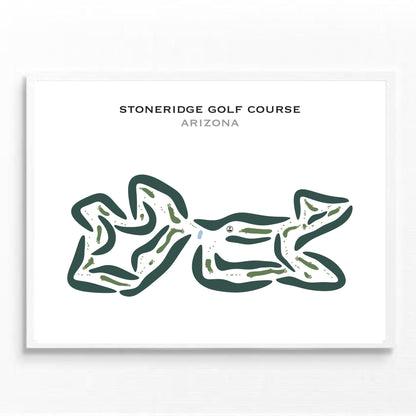 StoneRidge Golf Course, Arizona - Printed Golf Courses