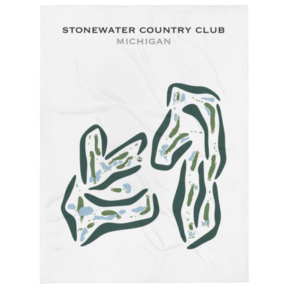 StoneWater Country Club, Michigan - Printed Golf Courses